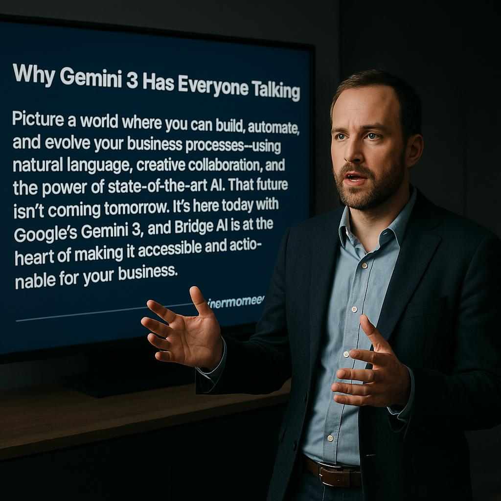 Gemini 3 and Bridge AI: Unlocking No-Code Automation to Transform Your Business