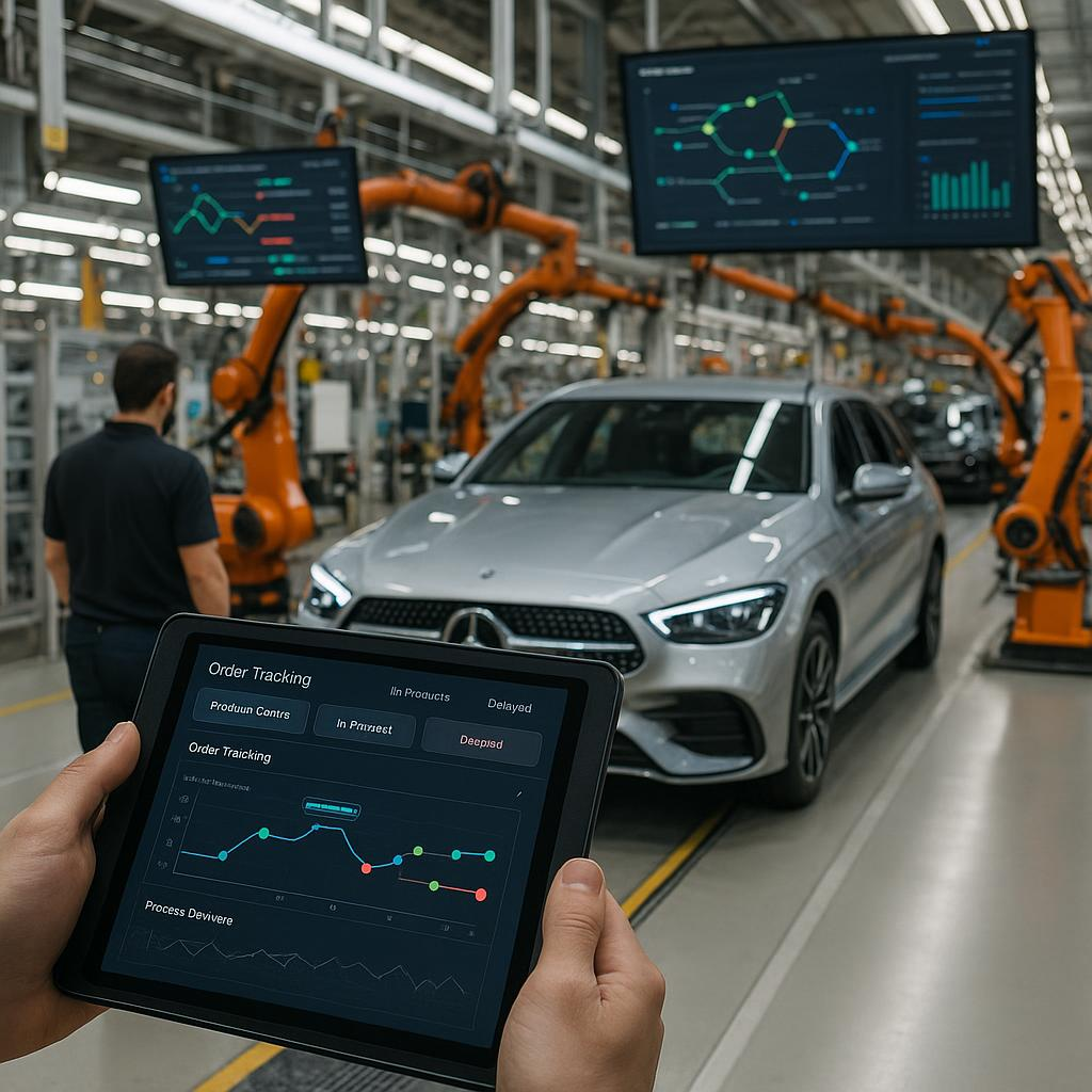 Driving the Future: How Mercedes-Benz’s AI-Powered Process Intelligence Is Transforming Manufacturing